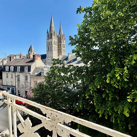 Coeur Historique - Lumineux & Vue Clochers Apartmán Caen